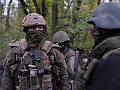 Příslušníci ruské soukromé polovojenské Vagnerovy organizace při operaci v...