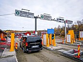 Norsko-ruský hraniní pechod Storskog (29. záí 2022)