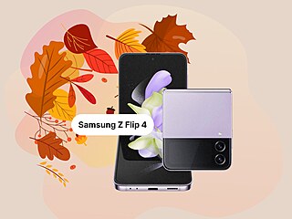 Podzimní soutěž o telefon Samsung Z Flip 4