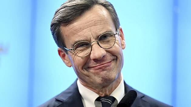 Nov vdsk premir Ulf Kristersson z Umrnn strany (17. jna 2022)