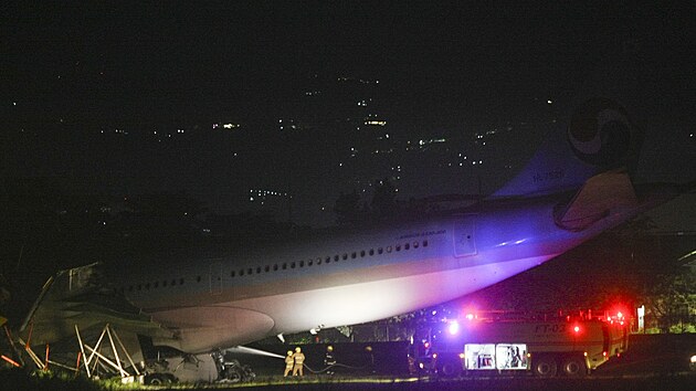 Nehoda dopravnho letounu spolenosti Korean Air pi pistn na Filipnch. (24. jna 2022)