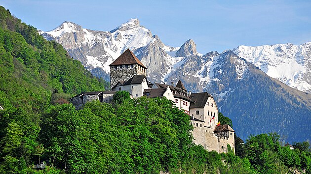 Hrad ve Vaduzu je ofici�ln� rezidenc� lichten�tejnsk� kn�ec� rodiny.