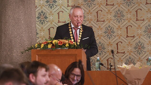Jaroslav Zmenk je opt primtorem, Liberec povede u druh volebn obdob.
