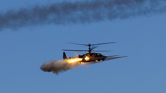 Rusk bojov helikoptra Ka-52 (6. z 2022)