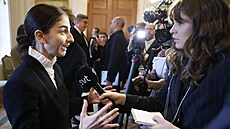 Nová védská ministryn pro klima Romina Pourmokhtari (18. íjna 2022)