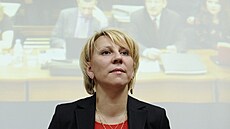 Ruská advokátka Jelena Lukjanovová (1. bezna 2013)