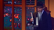 Vrchní ruský rabín Berel Lazar. (29. listopadu 2021)