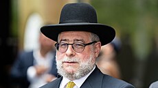 Bývalý moskevský vrchní rabín Pinchas Goldschmidt, který z Ruska uprchl kvli...