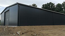 Nová skladovací hala na míst starého zemdlského areálu v Dívím Hradu (cca...