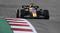 Max Verstappen z Red Bullu jede kvalifikaci na Velkou cenu USA.