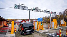 Norsko-ruský hraniní pechod Storskog (29. záí 2022)