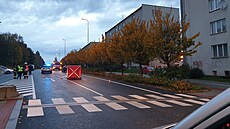 �idi� srazil �enu na p�echodu v Katovické ulici ve Strakonicích.