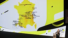 �editel Tour Christian Prudhomme p�i p�edstavení trasy p�í�tího ro�níku.