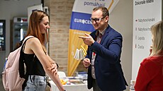 Veletrh pracovních p�íle�itostí, který po�ádá Vysoká �kola polytechnická...