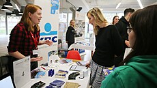Veletrh pracovních p�íle�itostí, který po�ádá Vysoká �kola polytechnická...