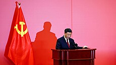 Čínský prezident Si Ťin-pching (23. října 2022)