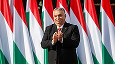 Maďarský premiér Viktor Orbán během oslav 66. výročí maďarského povstání z roku... | na serveru Lidovky.cz | aktuální zprávy