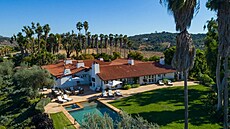 Letecký pohled na usedlost