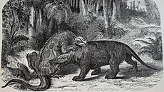 V dob� stanovení jména Dinosauria byla p�edstava o t�chto druhohorních plazech...