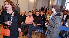 Zlata Adamovská a Yvetta Kornová (25. íjna 2022)