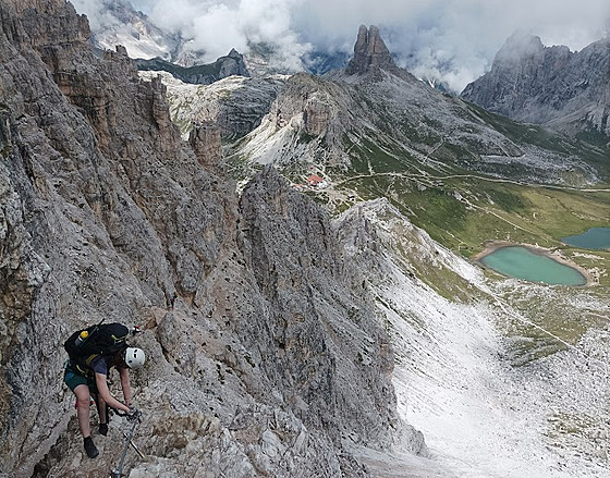 Sextenské Dolomity v Itálii