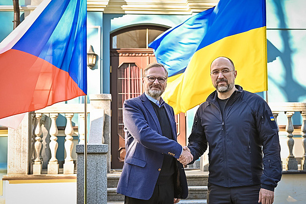 Do Prahy přijíždějí členové vlády Ukrajiny, která se brání ruské agresi