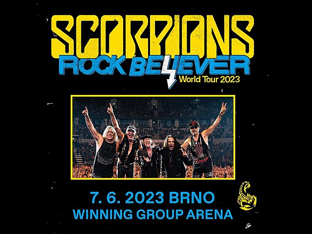 Scorpions zahraj v Brn