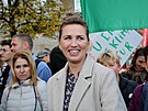 Dánská premiérka Mette Frederiksenová. (30. íjna 2022)