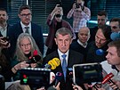 éf ANO Andrej Babi oficiáln oznámil, e kandiduje na prezidenta. (31. íjen...