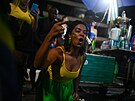 Volika brazilského prezidenta Jaira Bolsonara nadává poté, co její kandidát...
