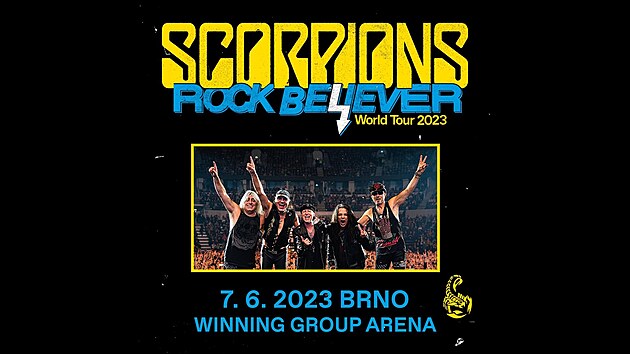 Scorpions zahraj v Brn