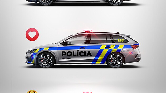 O novm designu policejnch aut sice policie nechala hlasovat lidi na socilnch stch.