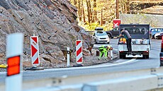 V Jáchymov� skon�ila p�ibli�n� rok trvající oprava silnice I/25 mezi vjezdem do...