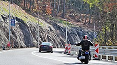 V Jáchymov� skon�ila p�ibli�n� rok trvající oprava silnice I/25 mezi vjezdem do...