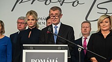 Šéf ANO Andrej Babiš oficiálně oznámil, že kandiduje na prezidenta. (31. říjen...