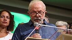 Vít�z brazilských prezidentských voleb Luiz Inácio Lula da Silva (30. �íjna...
