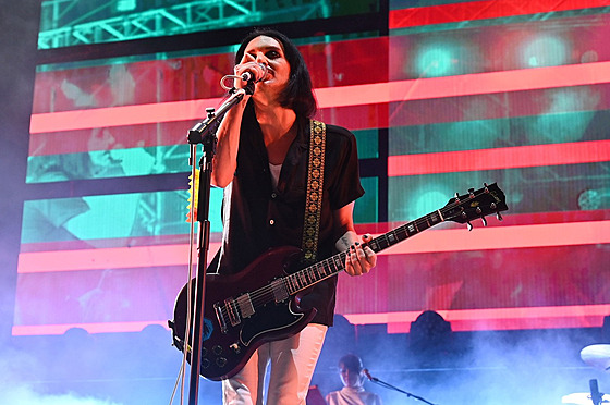 Brian Molko z kapely Placebo