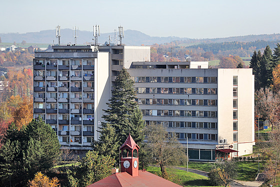 Karlovarská ubytovna Drahomíra se má po pestavb pemnit na startovací byty...