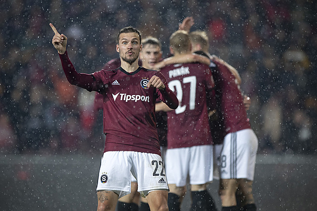 Sparta - Slovácko 4:0, dva góly v každé půli, domácí potvrdili triumf z Plzně