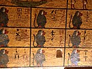 Výzdoba Tutanchamonovy hrobky je oproti jiným v Údolí král velmi skromná,...