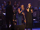 Aneta Langerová a Kateina Marie Tichá na Koncert pro Martu u píleitosti 80....
