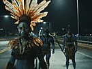 Snímek z filmu Black Panther: Wakanda nech ije