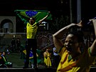 Píznivci brazilského prezidenta Jaira Bolsonara vyli do ulic a zablokovali...