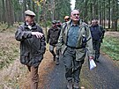 Constantin Kinský ze áru nad Sázavou (vlevo) patí k velkým vlastníkm les u...