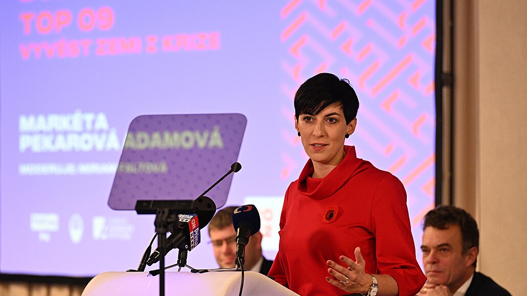 P�edsedkyn� TOP 09 Markéta Pekarová Adamová 