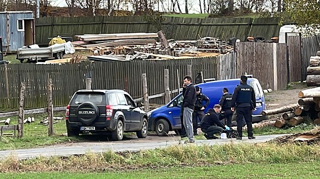 Z ohrady v Miro�ovic�ch utekli b�ci, jeden za�to�il na �enu. (2. listopadu 2022)