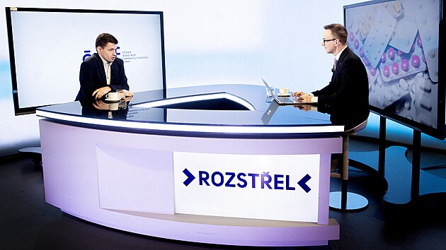 Hostem poadu Rozstel je  Filip Vrubel, editel esk asociace farmaceutickch firem. (7. listopadu 2022)