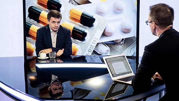 Hostem poadu Rozstel je  Filip Vrubel, editel esk asociace farmaceutickch firem. (7. listopadu 2022)
