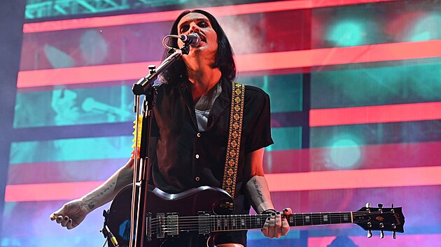 Brian Molko z kapely Placebo