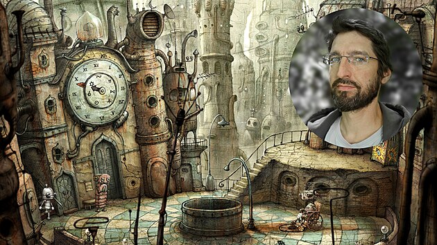 Machinarium od Amanita Design se odehrává v kovovém m�st� obydleném roboty. Po...